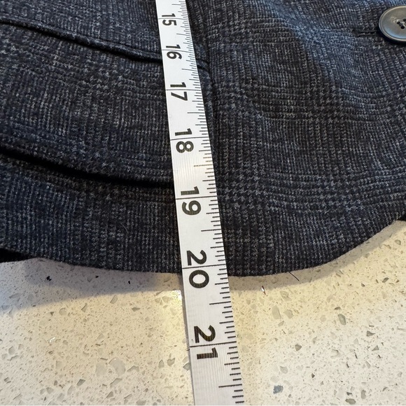 Tibi Kian Glenplaid Cropped Bomber Blazer Wool Blend Jacket Size Small - Picture 9 of 16